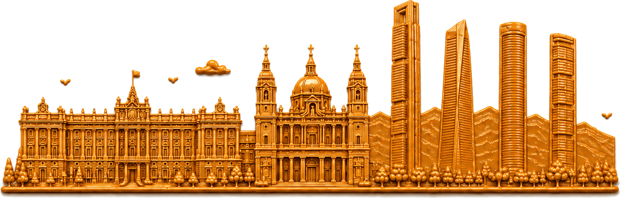 Madrid skyline